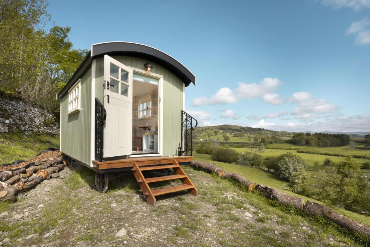 The Heron Shepherds Hut At Lyth Valley Brigsteer Dış mekan fotoğraf
